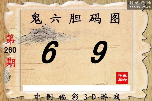 鬼六神算260期胆码