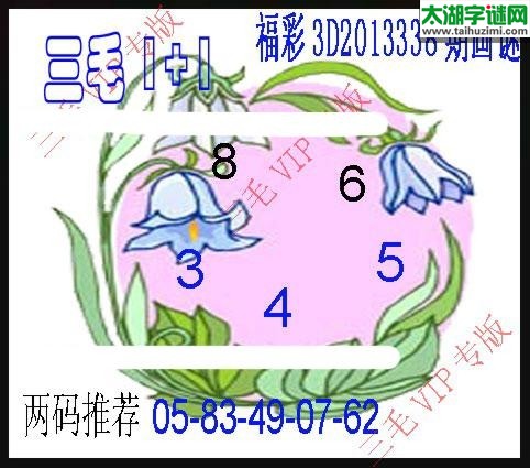 3d338期：老版三毛图谜