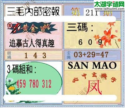 3d211期：老版三毛图库总汇
