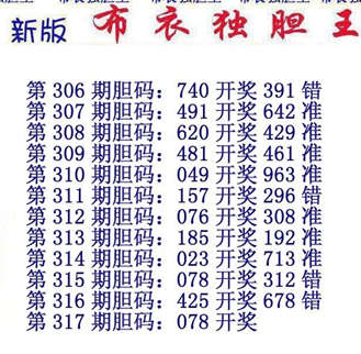 3d14317期：布衣独胆王图谜