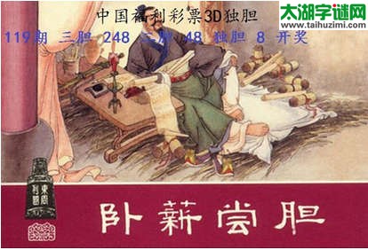 3d119期：双胆毒霸预测独胆