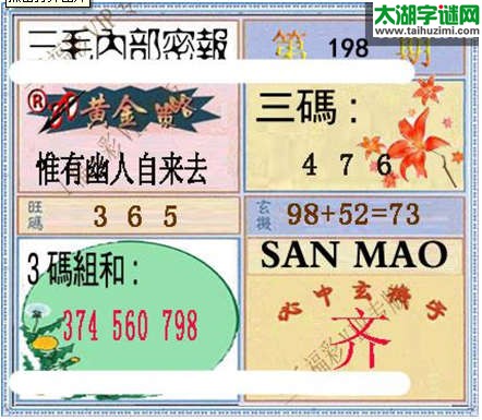 3d198期：3d三毛图库总汇