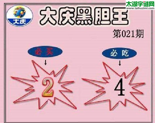 3d021期：大庆黑胆王图迷