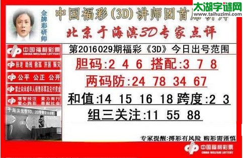 于海滨专家点评16029期