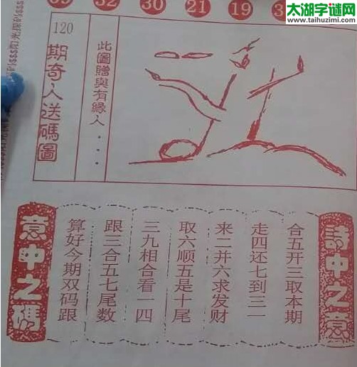 双色球2016120期：彩民乐与阳光探码图