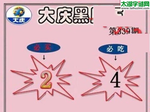 大庆黑胆王图16339期