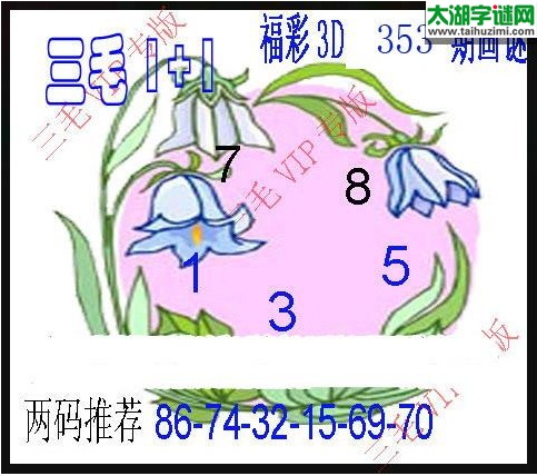 3d353期：3d三毛图库汇总