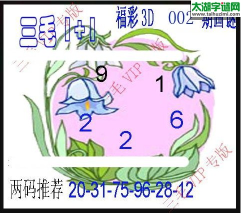 福彩3d三毛图库-17002期