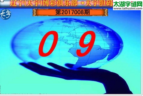 3d008期：天宇一句定三码+胆码图