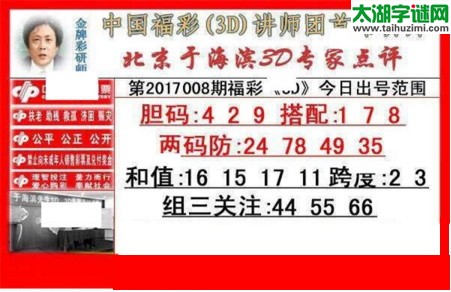 于海滨专家点评17008期