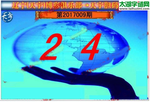 3d009期：天宇一句定三码+胆码图