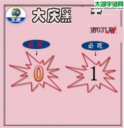 大庆黑胆王图17031期