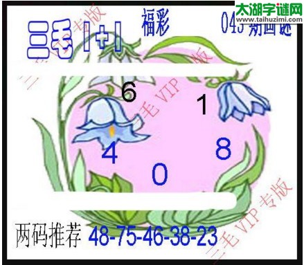 福彩3d三毛图库-17042期