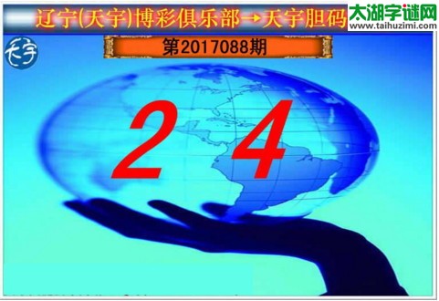 3d088期：天宇一句定三码+胆码图