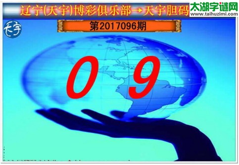 3d096期：天宇一句定三码+胆码图