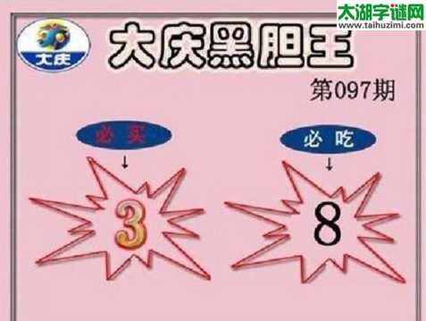 大庆黑胆王图17097期