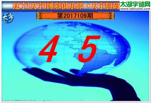 3d109期：天宇一句定三码+胆码图