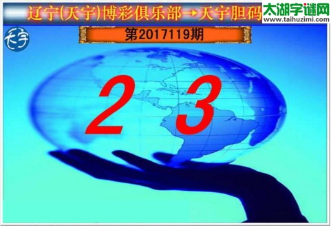 3d119期：天宇一句定三码+胆码图