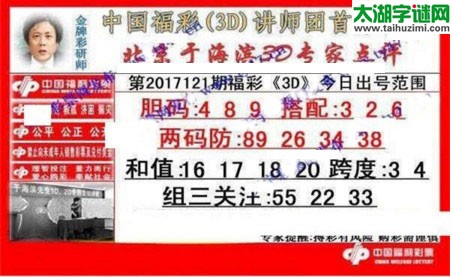 于海滨专家点评17121期