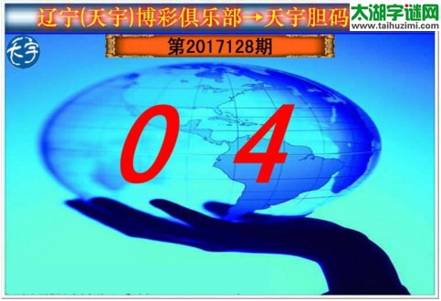 3d128期：天宇一句定三码+胆码图