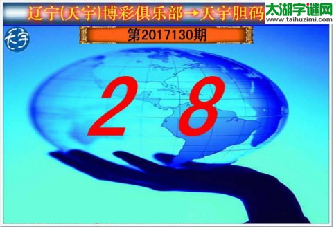 3d130期：天宇一句定三码+胆码图