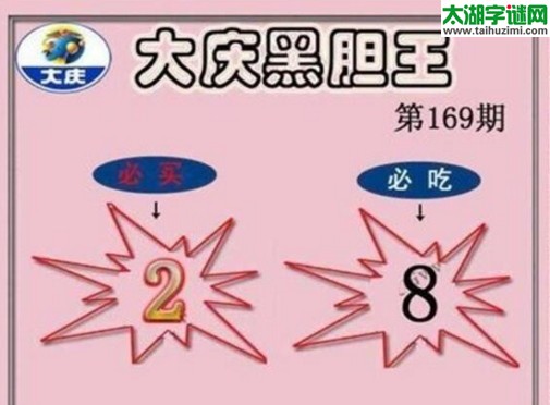 大庆黑胆王图17169期