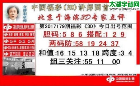 于海滨专家点评17179期