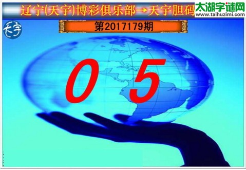 3d179期：天宇一句定三码+胆码图