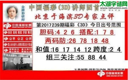 于海滨专家点评17239期