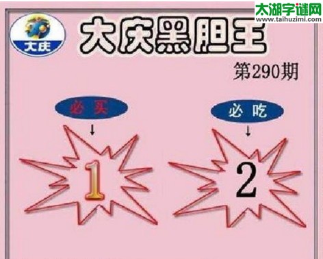 大庆黑胆王图17290期