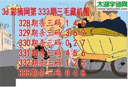 福彩3D第2017333期藏机图
