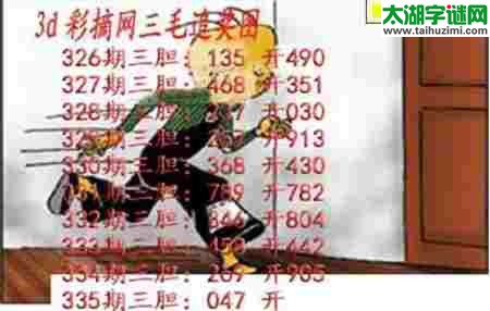 3d335期:三毛追奖图+三毛藏机图