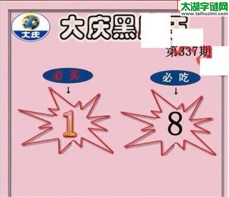 3d337期：大庆黑胆王全图+一语真言