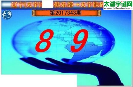 3d343期：天宇一句定三码+胆码图