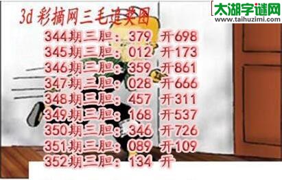 3d352期:三毛追奖图+三毛藏机图