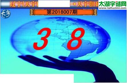 3d007期：天宇一句定三码+胆码图