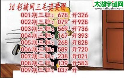 3d009期:三毛追奖图+三毛藏机图