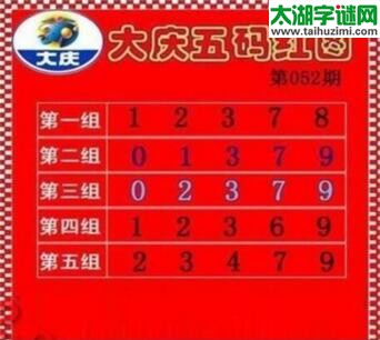 3d052期：大庆黑胆王全图+一语真言