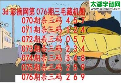 福彩3D第2018076期藏机图