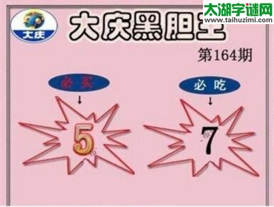 大庆黑胆王图18164期