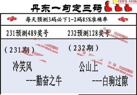 福彩3d第18232期山东真诀