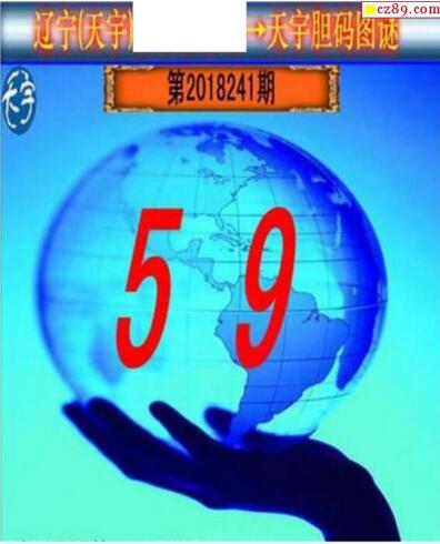 3d241期：天宇一句定三码+胆码图