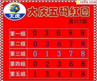 大庆黑胆王图18317期